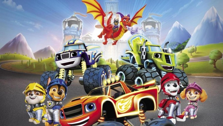 Щенячий патруль и Вспыш и чудо-машинки: особое задание мультфильм 2022