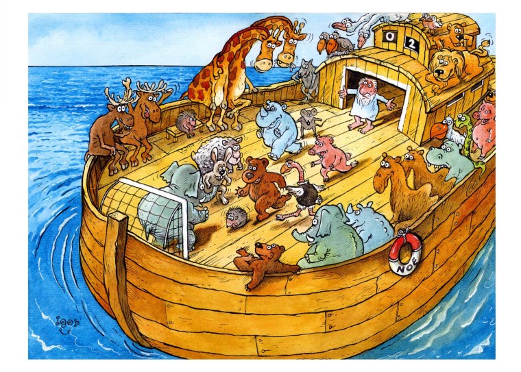 Всемирный потоп Ковчег ноя