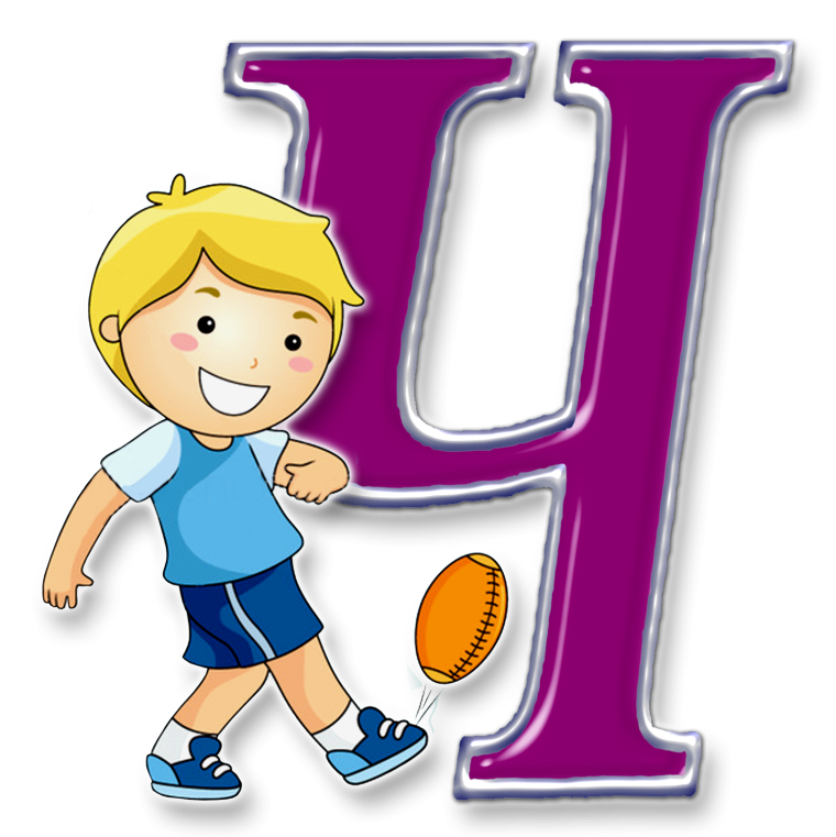 Красивые буквы для дошкольников