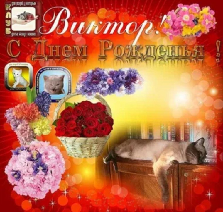 Поздравления с днём рождения Виктору