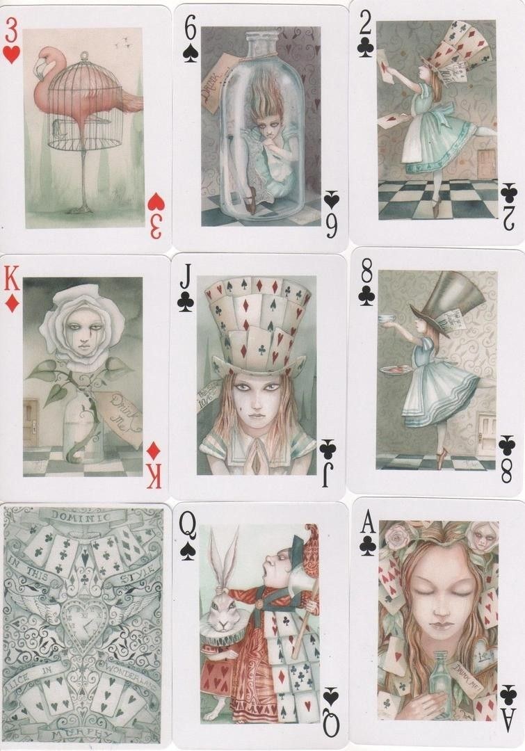 Колода карт Алиса в стране чудес