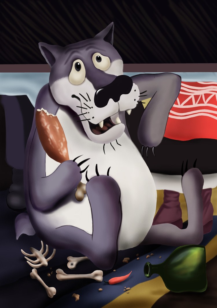 Волк из м ф жил-был пес