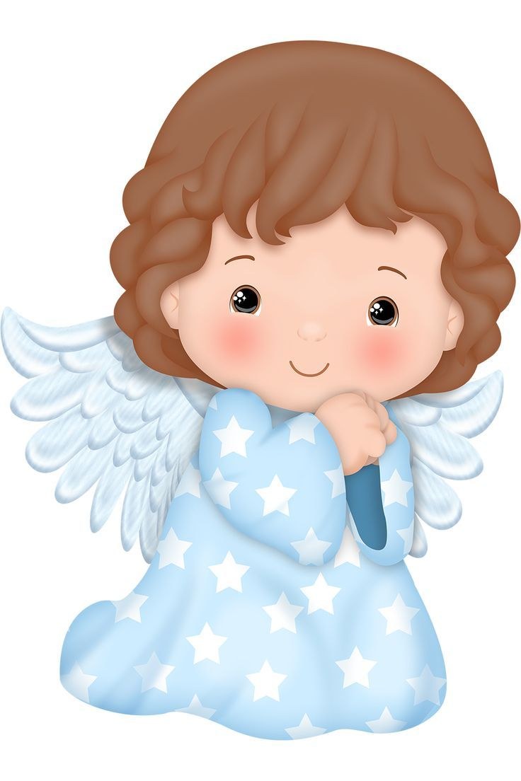 Картинки с ангелочками на крещение