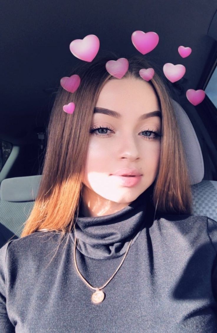 Селфи сладкой девочки