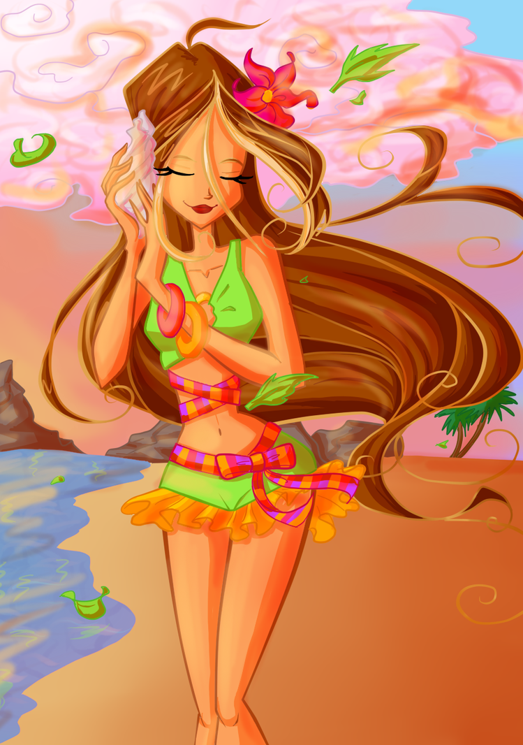 Флора Винкс арт современная