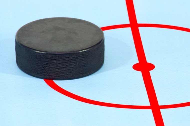 Первая шайба для игры в хоккей