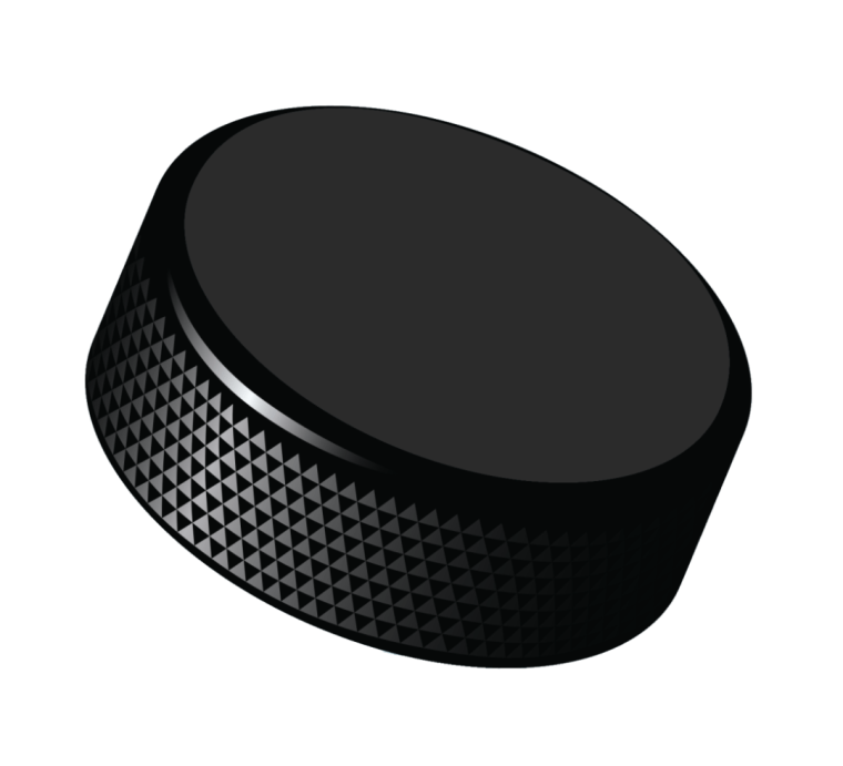 Шайба хоккейная без фона