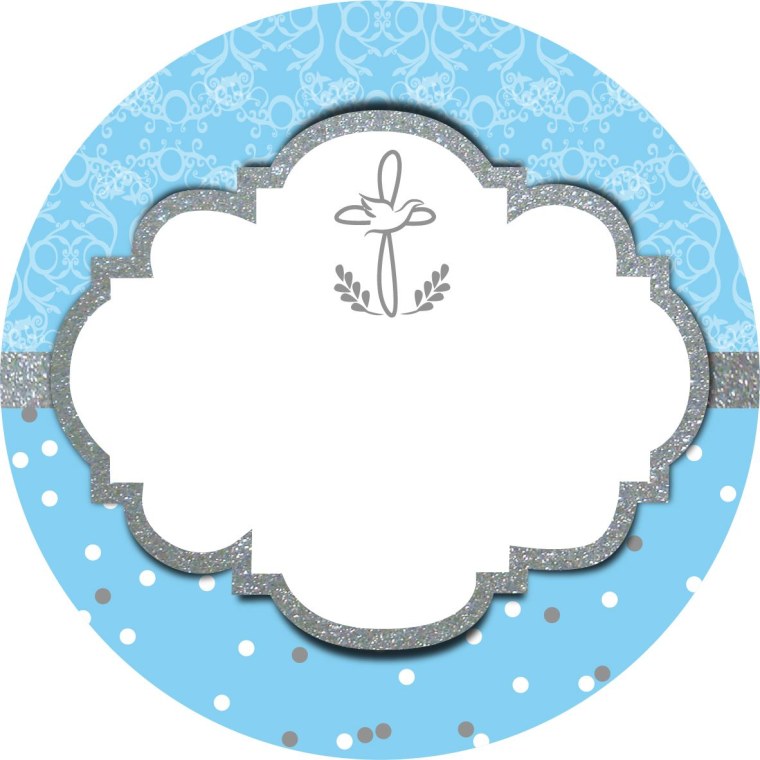 Топпер на крестины для девочки для капкейков