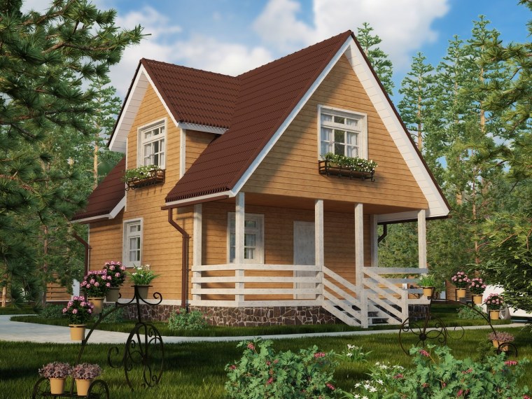 Каркасный дом Терем