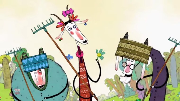 Козья хатка мультик