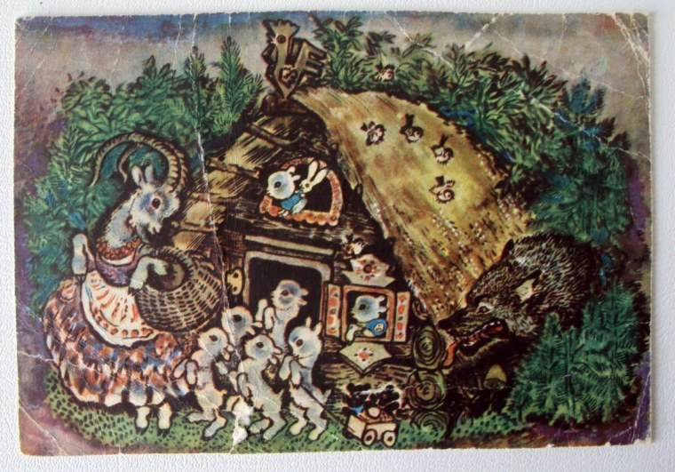 Иллюстрации Чарушина к сказкам