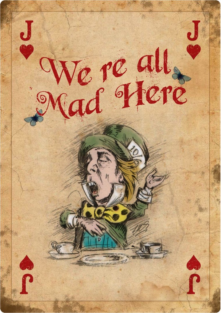 Карты Алиса в стране чудес