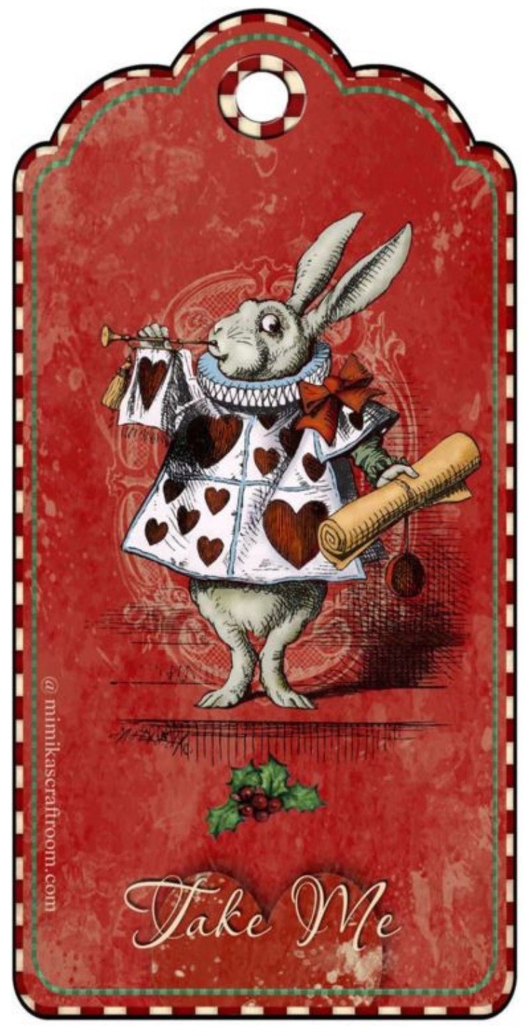 Алиса в стране чудес иллюстрации с картами