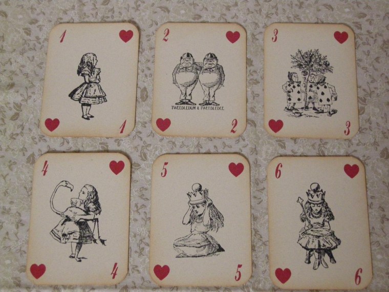 Колода карт из Алисы в стране чудес