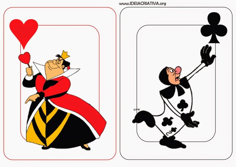 Колода карт Алиса в стране чудес