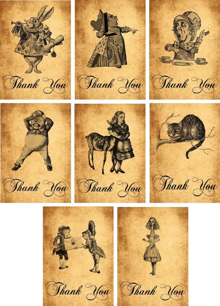 Карты Алиса в стране чудес