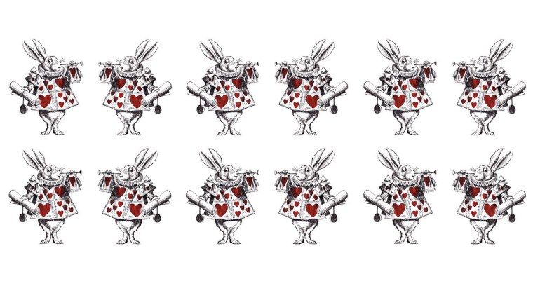 Алиса в стране чудес шаблоны