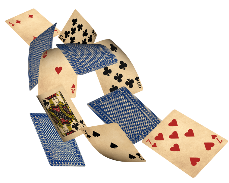 Летящие карты из Алисы