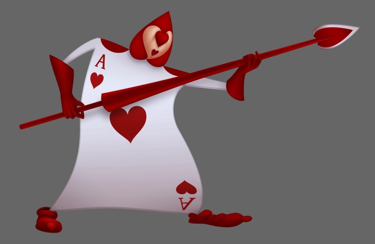 Алиса в стране чудес карты стражники