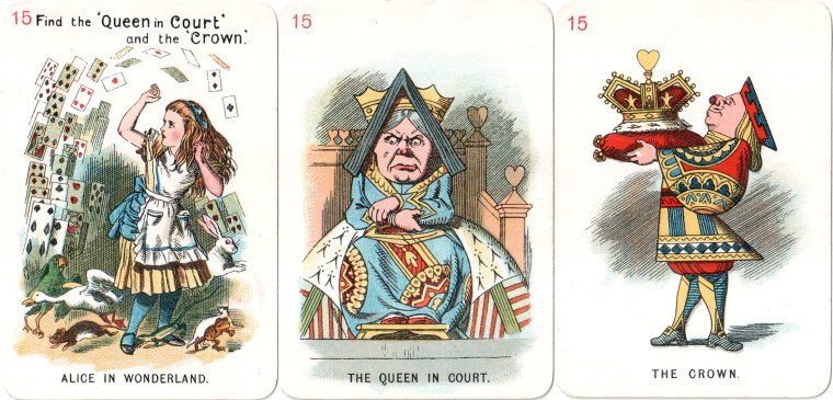 Алиса в стране чудес Червонные карты