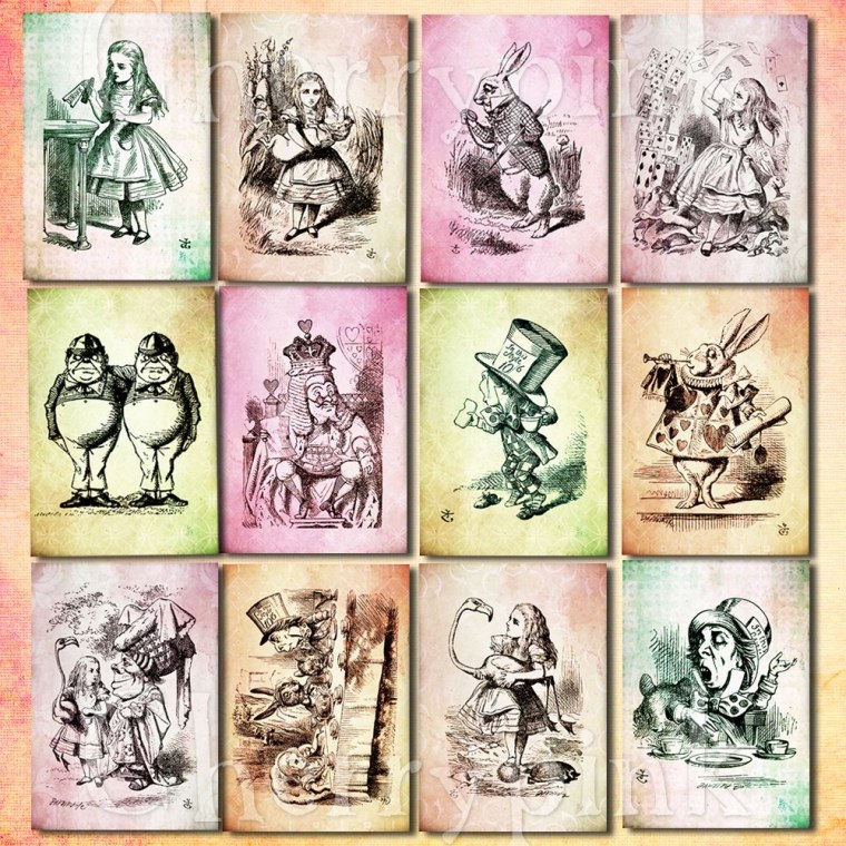 Колода карт из Алисы в стране чудес