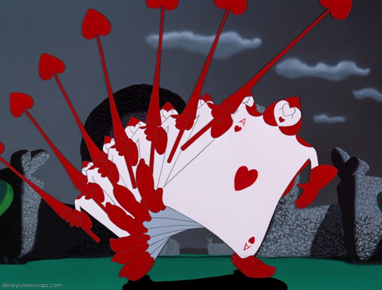 Алиса в стране чудес Король червей