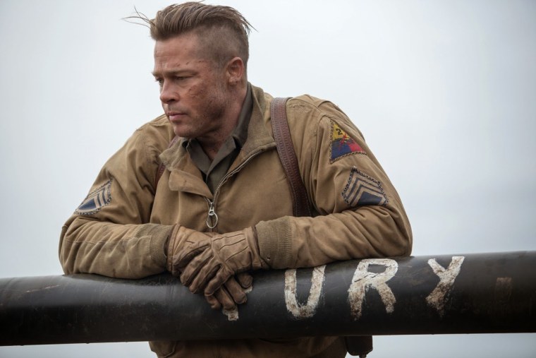 Стрижка андеркат Брэд Питт