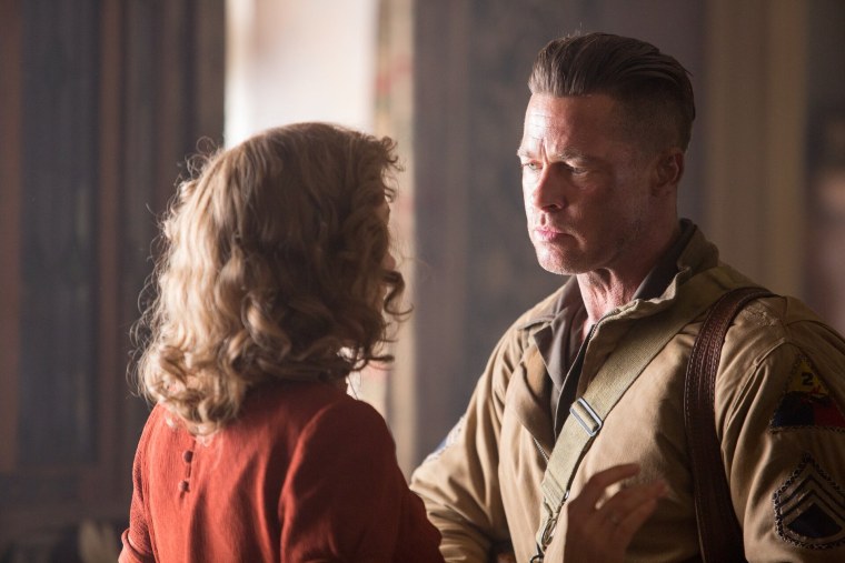 Брэд Питт в фильме ярость