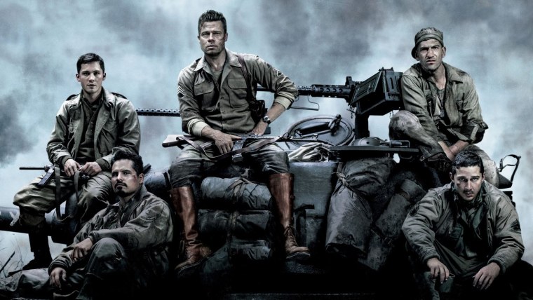 Fury 2014 Brad Pitt