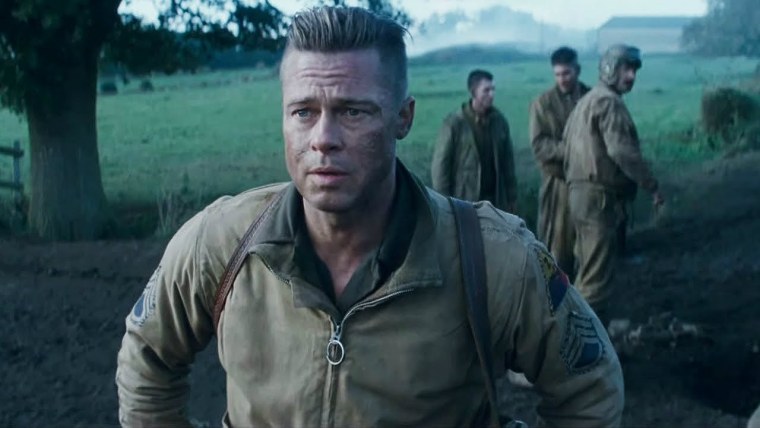 Брэд Питт ярость 2013