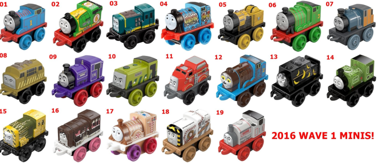 Мини паровозики Томас и его друзья