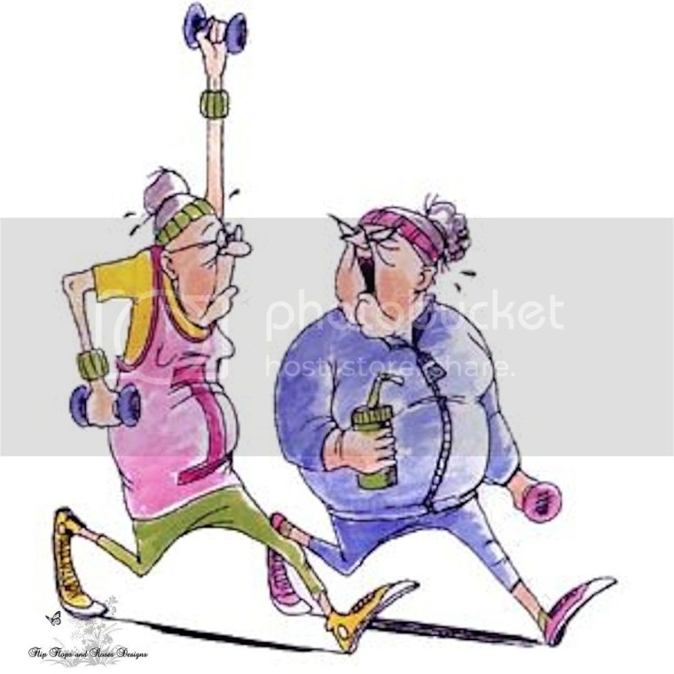 Веселая бабка с клюшкой