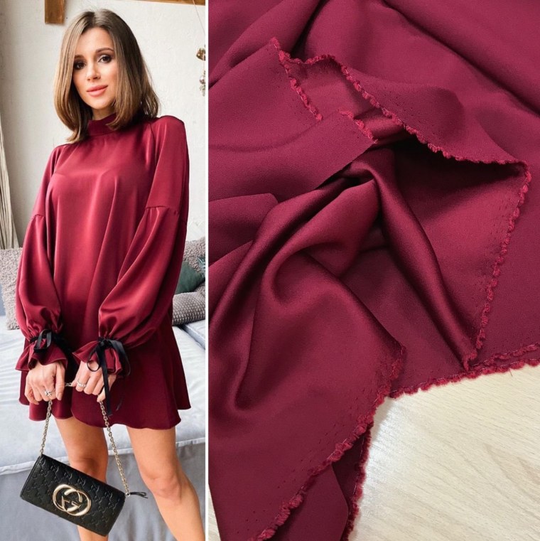 Трикотаж Сандра марсала