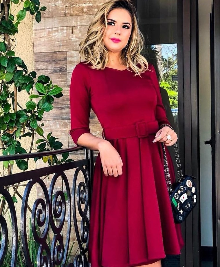 Цвет марсала в одежде