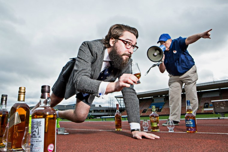 Бурный праздник с вискарем