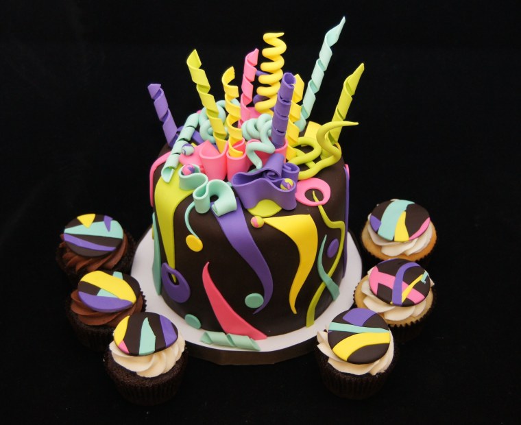 Торт абстракция