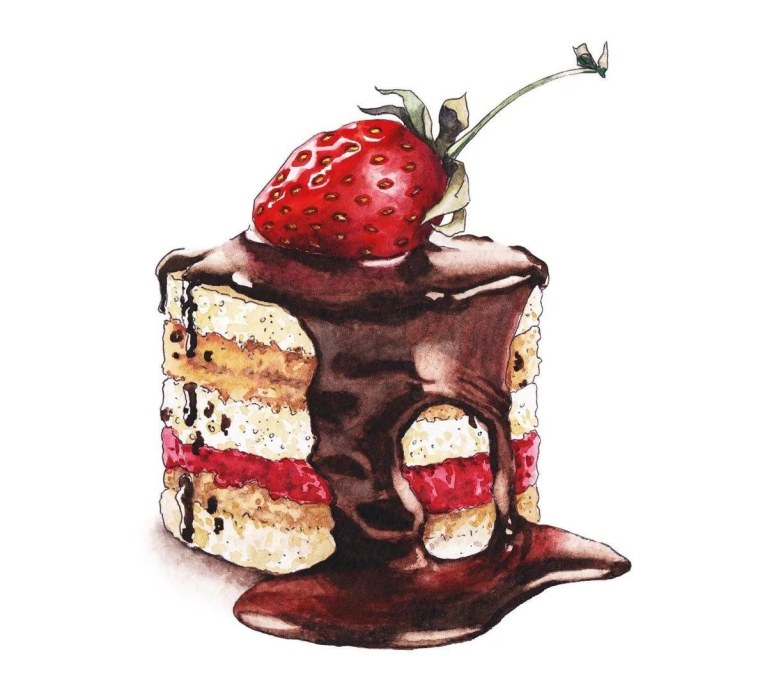 Десерт рисунок