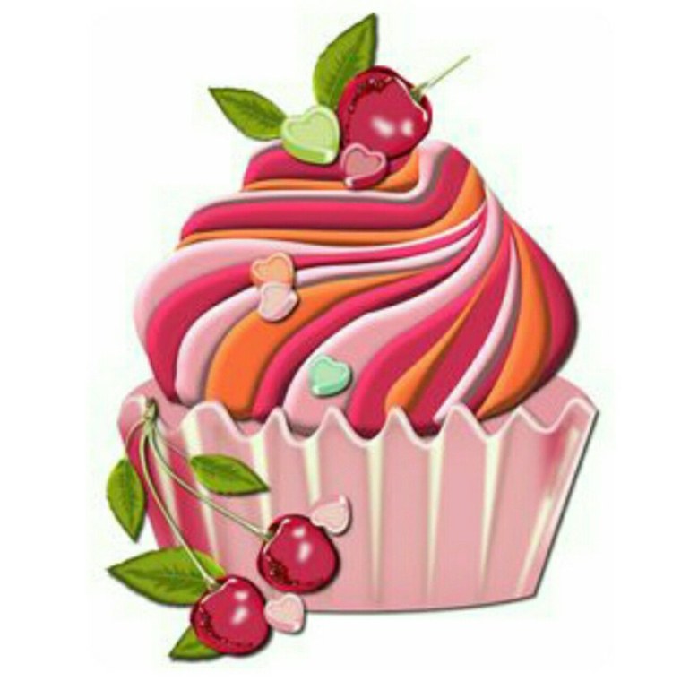 Мультяшные тортики и пироженки