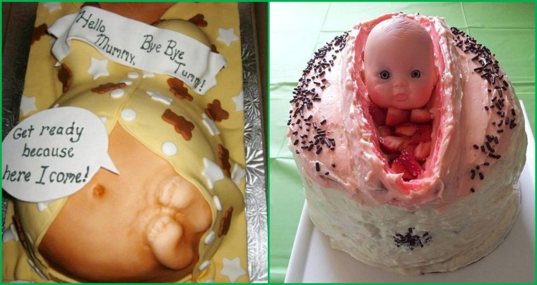 Торт я беременна