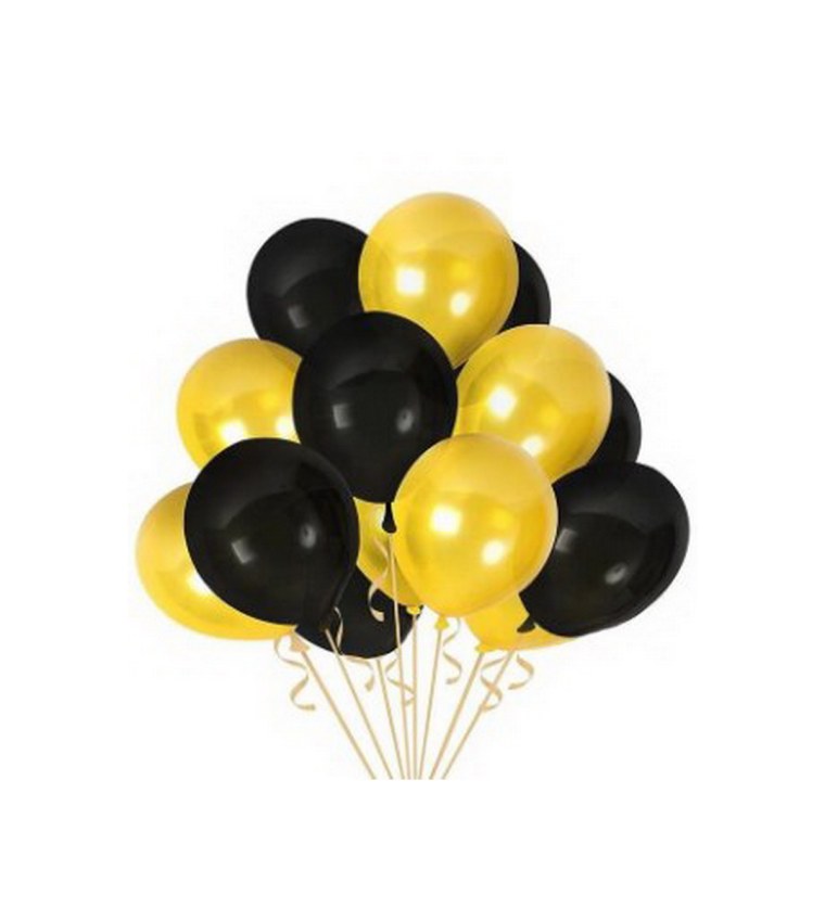 Желто черные шары
