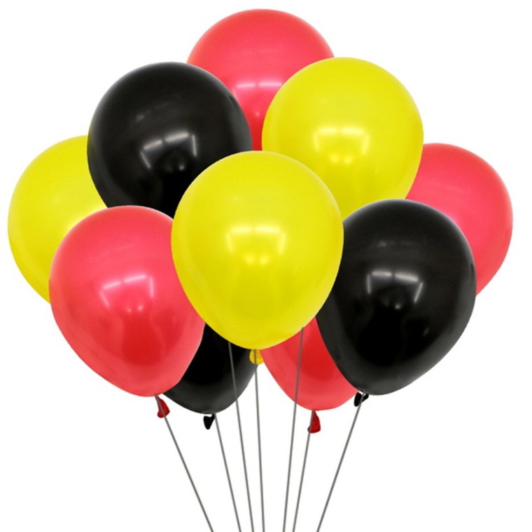 Красно желтые шары