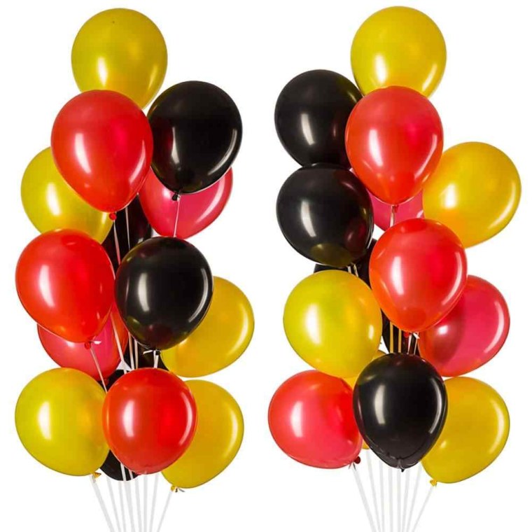 Желто черные шары