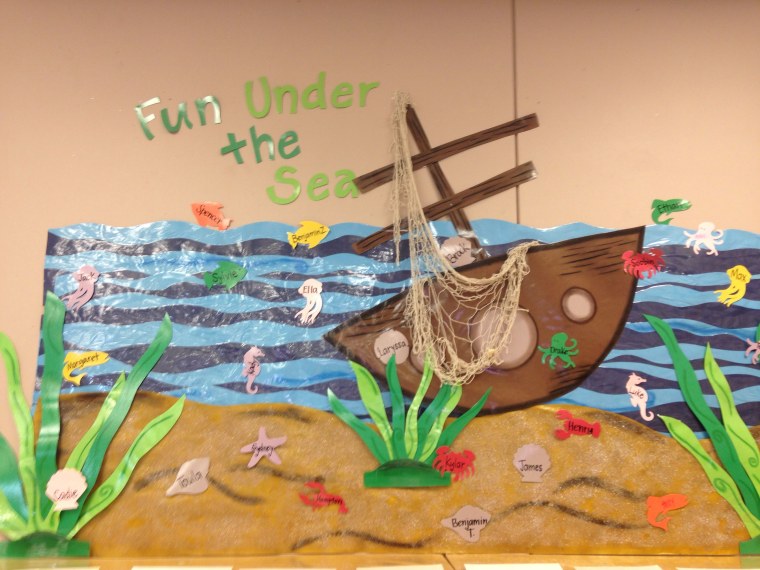 Поделка на тему моря и океаны