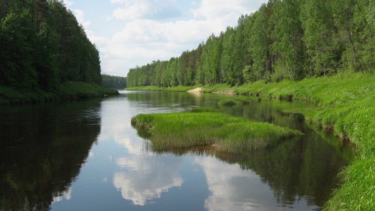 Река КАЗЫРБАК Томская область
