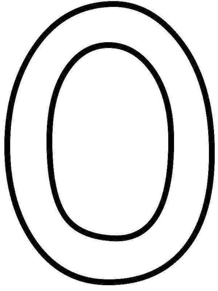 Контур букв