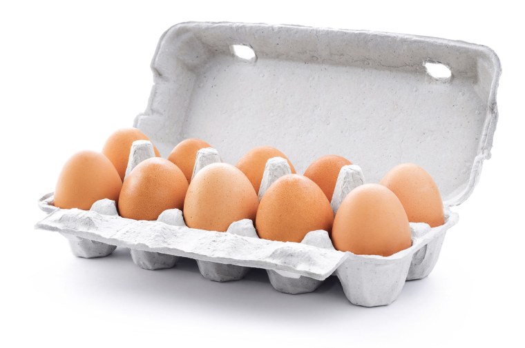 Яйца в коробке