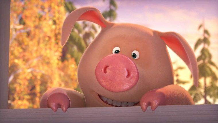 Маша и медведь Свинка Розочка