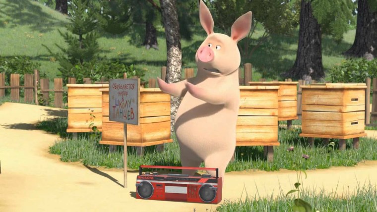 Свинка из Маши и медведя