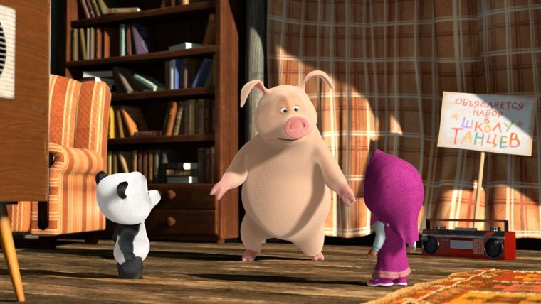 Маша и медведь 46 серия учитель танцев