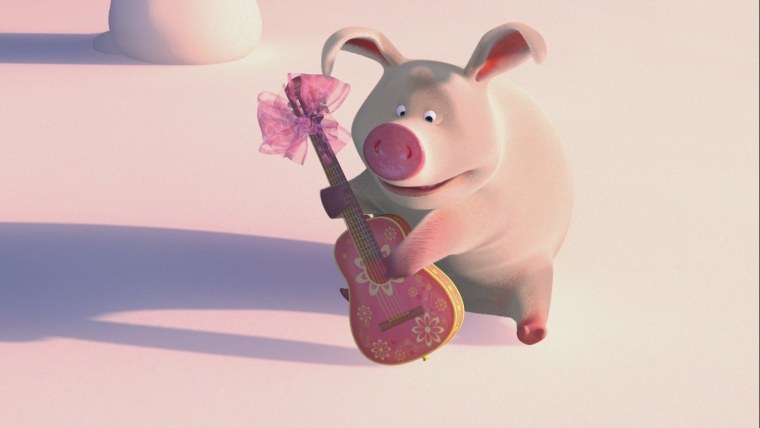 Маша и медведь свинья